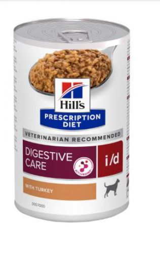 Hill's Prescription Diet i/d Φροντίδα Πέψης τροφή σκύλου, γαλοπούλα - κονσέρβα  360 g