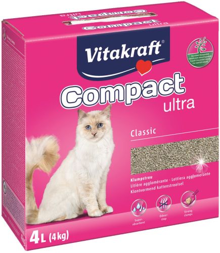 Vitakraft Compact Ultra Classic άμμος γάτας  4 kg