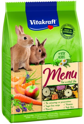 Vitakraft Premium Menu Vital για νάνους λαγούς  500 g