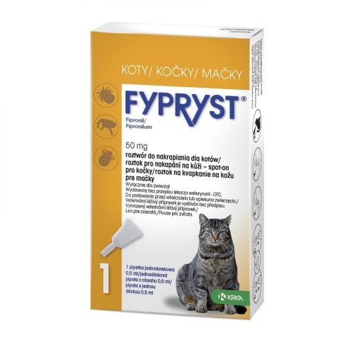 Fypryst σταγόνες για γάτες  1 db