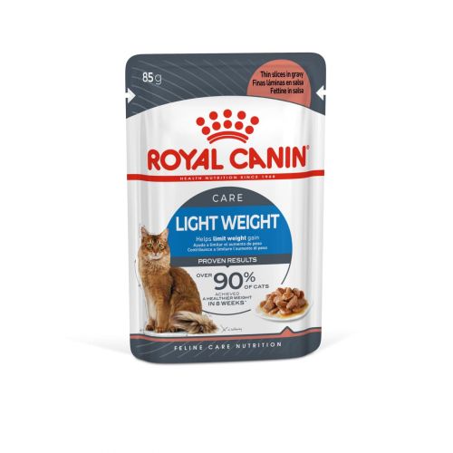 Royal Canin Light Weight Care - υγρή τροφή σε σάλτσα για ενήλικες γάτες για ιδανικό βάρος  85 g