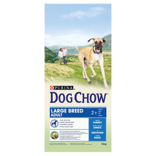 Dog Chow Adult Large Breed Γαλοπούλα  14 kg