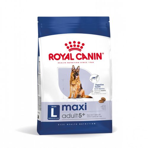 Royal Canin Maxi Adult 5+ - ξηρή τροφή για μεγαλόσωμους ηλικιωμένους σκύλους  4 kg