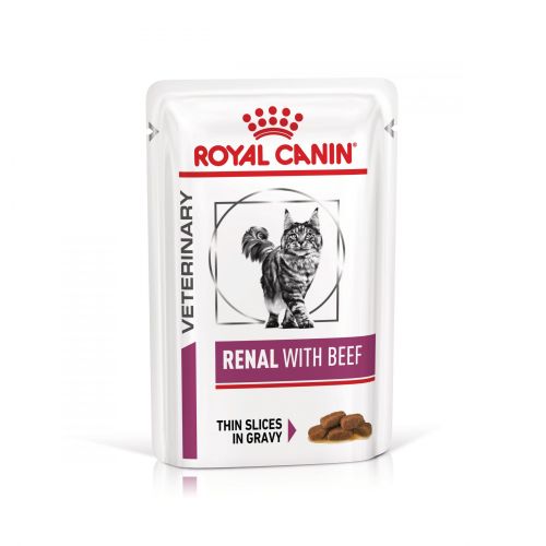 Royal Canin Feline Νεφρική με Βοδινό σε Φακελάκι  85 g