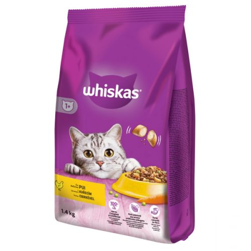 Whiskas ξηρή τροφή με κοτόπουλο  1.4 kg