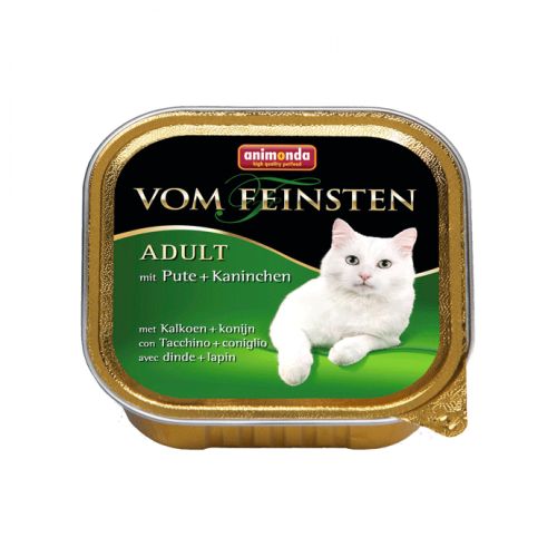 Animonda Cat Vom Feinsten Adult, γαλοπούλα και κουνέλι  100 g