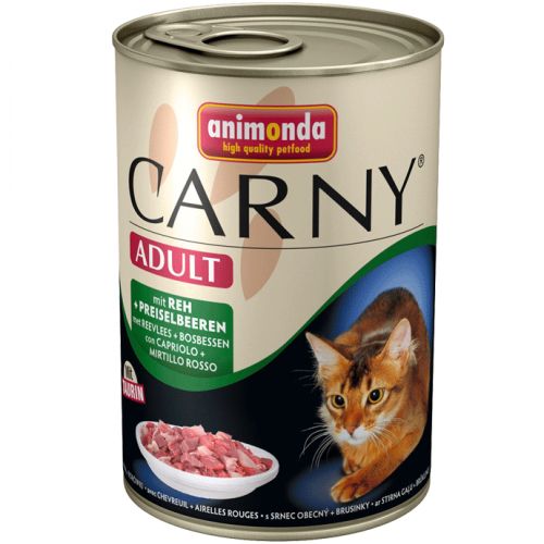 Animonda Cat Carny Adult, marha, szarvas és vörösáfonya  400 g