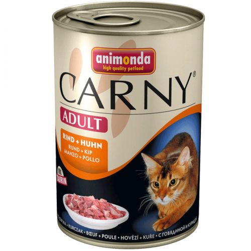 Animonda Cat Carny Adult, βοδινό και κοτόπουλο  200 g