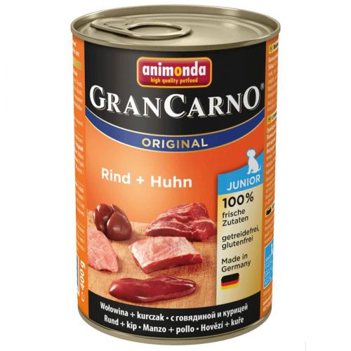Animonda GranCarno Adult κονσέρβα, βοδινό και κοτόπουλο  400 g
