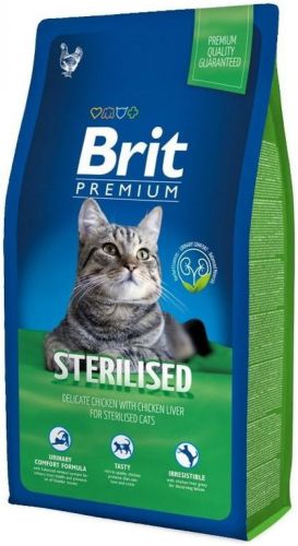Brit Premium Cat Sterilised  0.8 kg