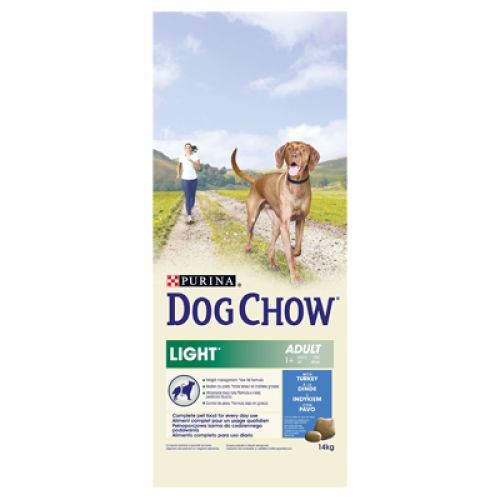 Dog Chow Adult Light Γαλοπούλα  14 kg