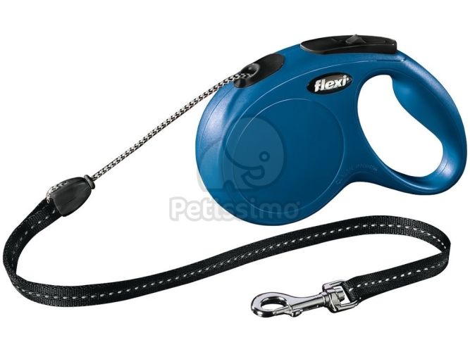 Flexi Classic M kötélpóráz különböző színben, 5 m  Fekete 