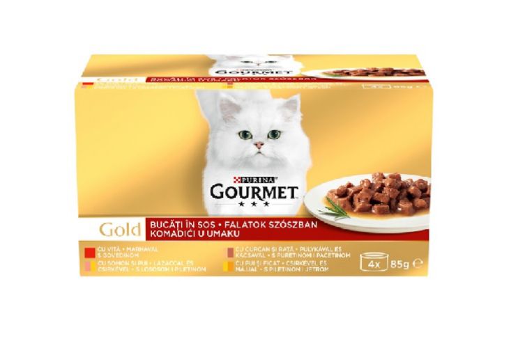 Gourmet Gold Μπουκιές σε σάλτσα πολυσυσκευασία 4 x  85 g