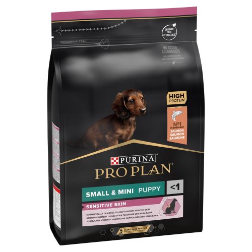 Pro Plan Puppy Μικρών & Mini Ευαίσθητο Δέρμα Optiderma  3 kg