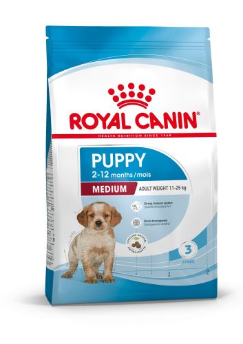 Royal Canin Medium Puppy - ξηρή τροφή για μεσαίου μεγέθους κουτάβια  15 kg