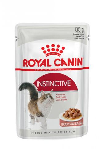 Royal Canin Instinctive Gravy - υγρή τροφή για ενήλικες γάτες σε σάλτσα  85 g