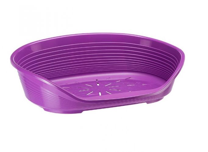 Ferplast Siesta Deluxe λιλά κρεβάτι 82 x 59,5 x 25 cm   82x59x25 db