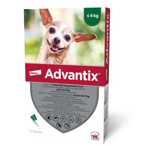 ADVANTIX SPOT-ON 0,4ML (έως 4KG)  0.4 ml