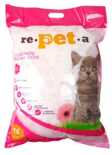 Repeta szilikonos macskaalom virág illatú  16 l