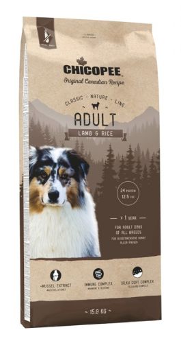 Chicopee CNL Adult Lamb & Rice  15 kg
