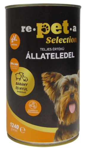 Repeta Selection κονσέρβα σκύλου με αρνί και κουνέλι και σαμπούκο  1240 g