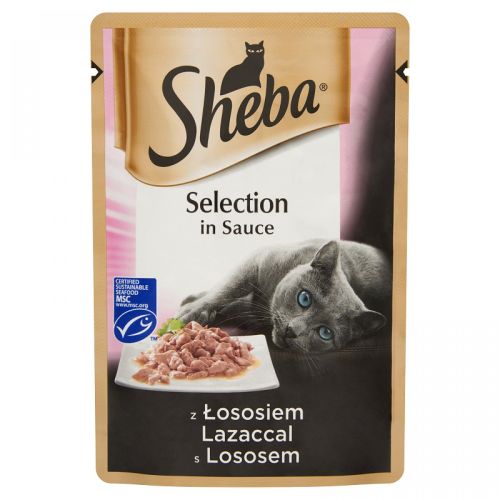 Sheba Selection σε φακελάκι με σολομό  85 g