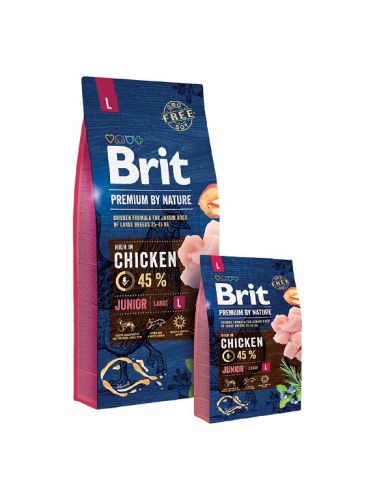 Brit Premium by Nature Κουτάβι Μεγάλου Μεγέθους  3 kg