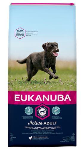 Eukanuba Ενεργό Ενήλικο Μεγάλης Φυλής  15 kg