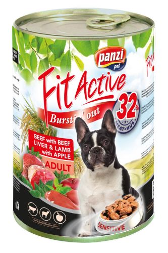 FitActive Sensitive RedBomb κονσέρβα για σκύλους  415 g