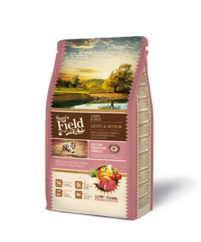 Sam's Field Lamb & Rice Light & Senior  2.5 kg