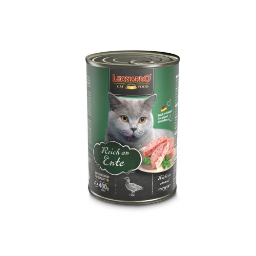 Leonardo κονσέρβα πλούσια σε πάπια  400 g