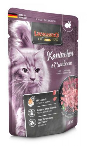 Leonardo Finest Selection Κουνέλι και Κράνα  85 g