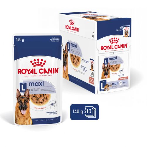 Royal Canin Maxi Adult σε φακελάκι 10 x  140 g