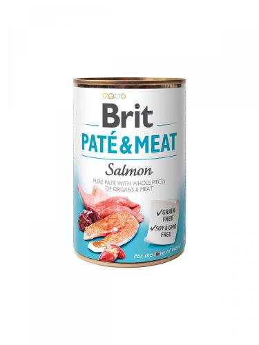 Brit Paté & Meat Σολομός  400 g