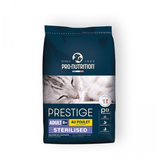Flatazor Prestige Cat Adult 8+ Sterilised  10 kg