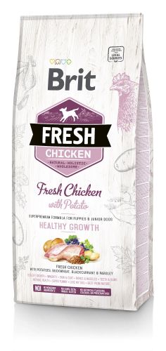 Brit Fresh Κουτάβια & Νεαρά Σκυλιά Υγιής Ανάπτυξη - Κοτόπουλο και πατάτα  2.5 kg