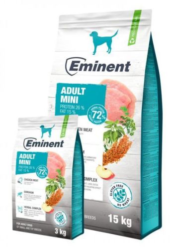 Eminent Adult Mini 26/15 ξηρή τροφή σκύλου  3 kg