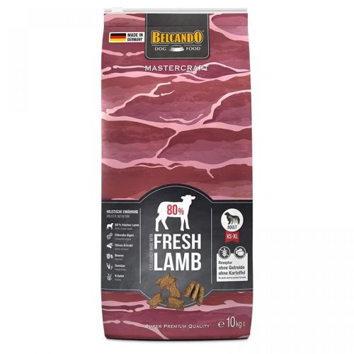 Belcando Mastercraft με φρέσκο αρνί  10 kg