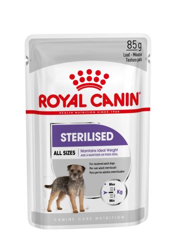 Royal Canin Sterilised - φαγητό σε φακελάκι για στειρωμένους σκύλους  85 g