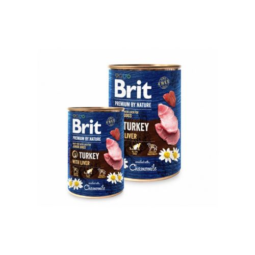Brit Premium by Nature Junior Γαλοπούλα με Συκώτι  800 g