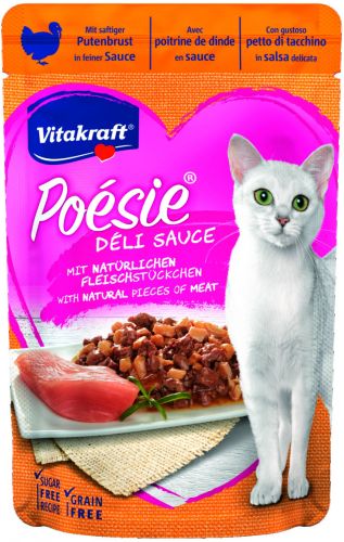 Vitakraft Poésie Déli Sauce για γάτες - γαλοπούλα  85 g