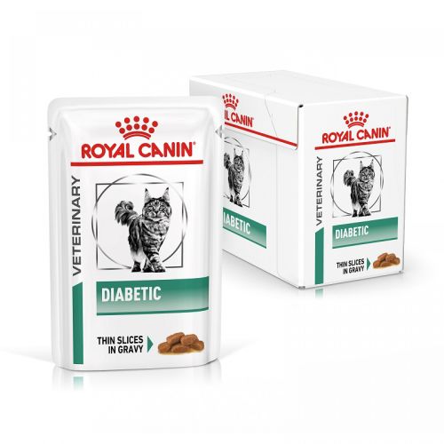 Royal Canin Feline Διαβητικό Υγρό - Φακελάκια 12 x  85 g