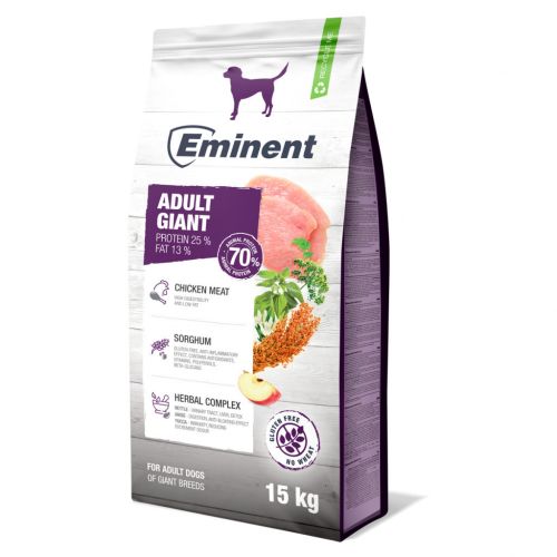 Eminent High Premium Adult Giant 25/13 száraz kutyatáp  15 kg