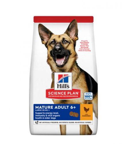 Hill's Science Plan Mature Adult 6+ Large Breed ξηρή τροφή σκύλου  14 kg