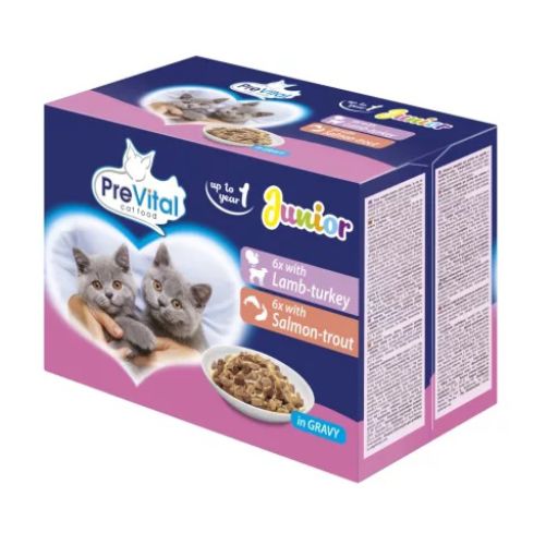 PreVital υγρή τροφή σε φακελάκι Junior 12 x  100 g