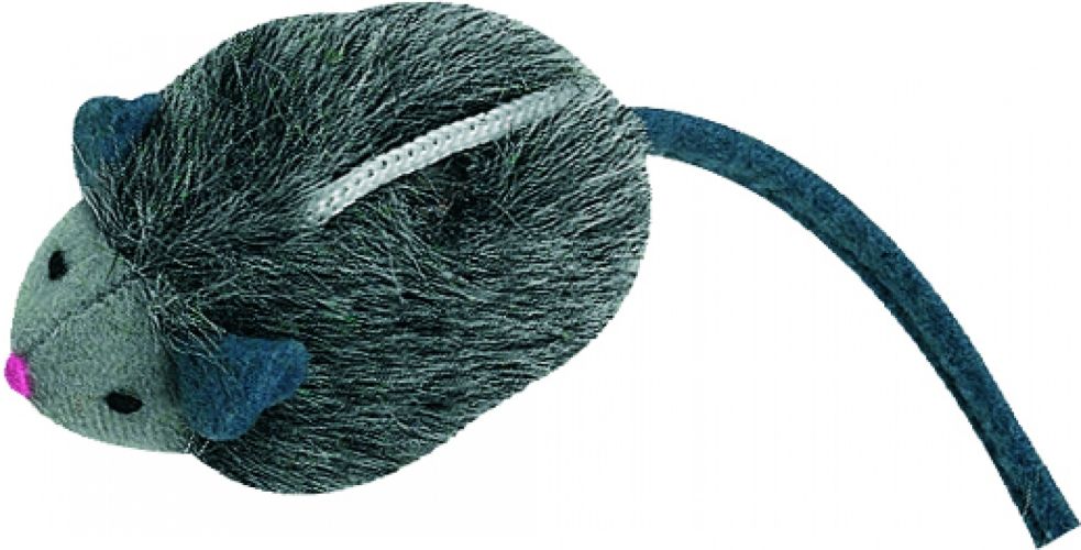 Flamingo Παιχνίδι ποντίκι με ήχο για γάτες  7 cm