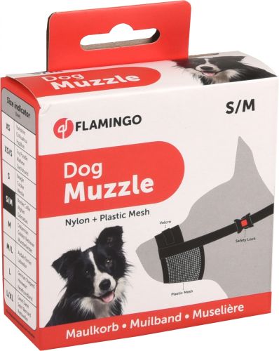 Flamingo Νάιλον Φίμωτρο  23-28 cm/37-65 cm