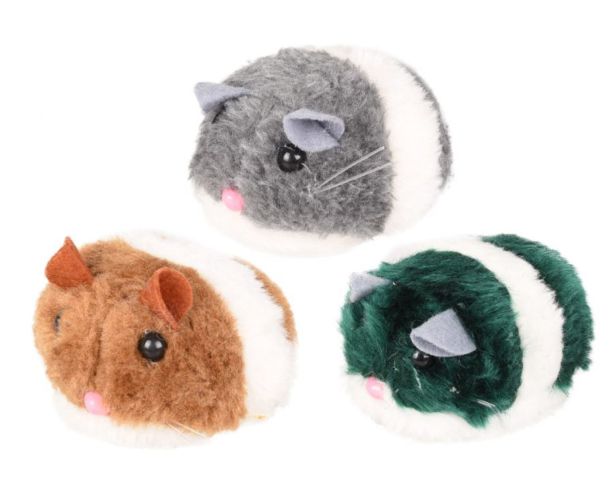 Flamingo Παιχνίδι Γάτας - Shakin' Jerry Πλούσιο Ποντίκι  7 cm