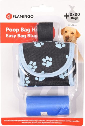Flamingo Θήκη για σακουλάκια σκυλίσιων απορριμμάτων kék   Kék - 1 db
