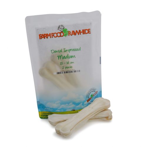 Farm Food Rawhide Dental Impressed Φακελάκι  15-16 cm - 2 db
